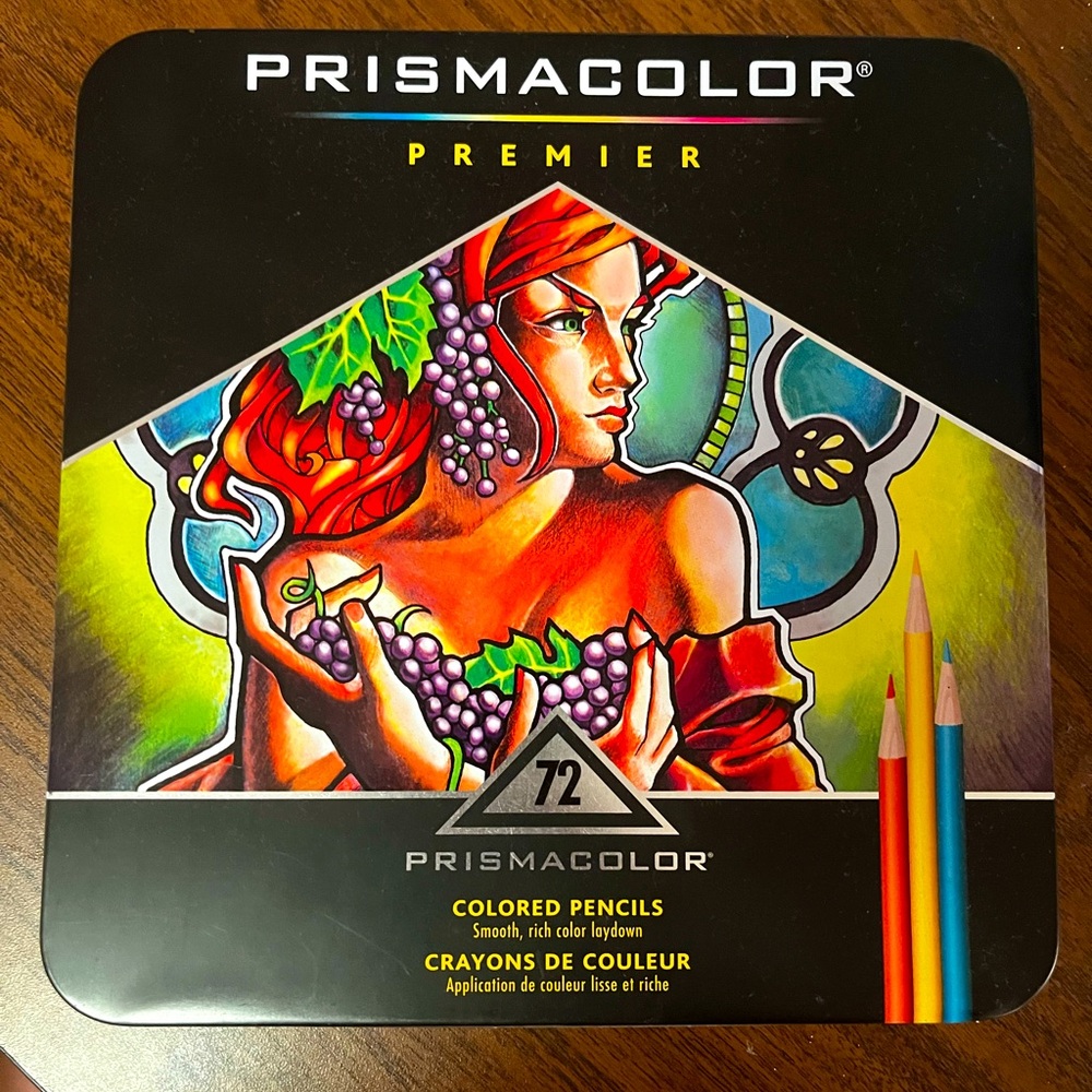 Prismacolor 72 Premier Colored Pencils Set 72 Colors With Pencil Sharpener